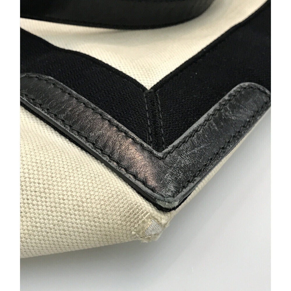 Balenciaga Tote Bag White Black - Picture 6 of 6